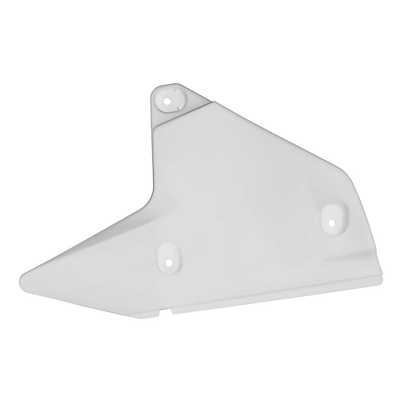 Cache de boÃ®te Ã  air restylÃ© Polisport blanc Suzuki DR-Z 400 S 00-0