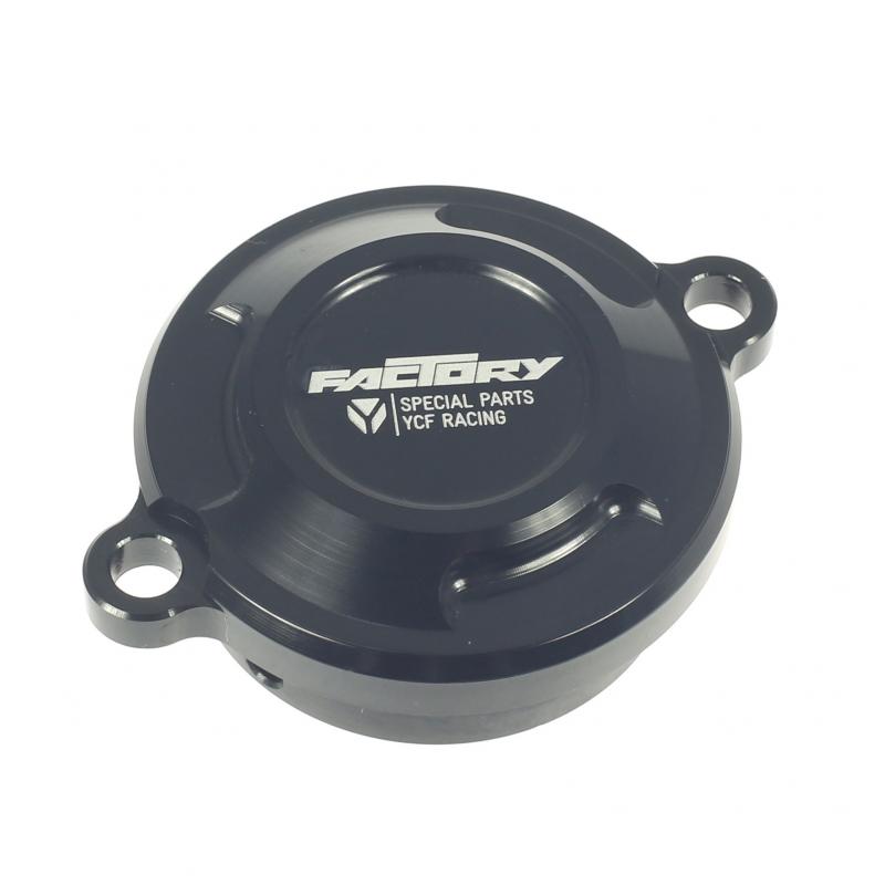 Cache filtre à huile YCF pour 150 CRF/KLX noir