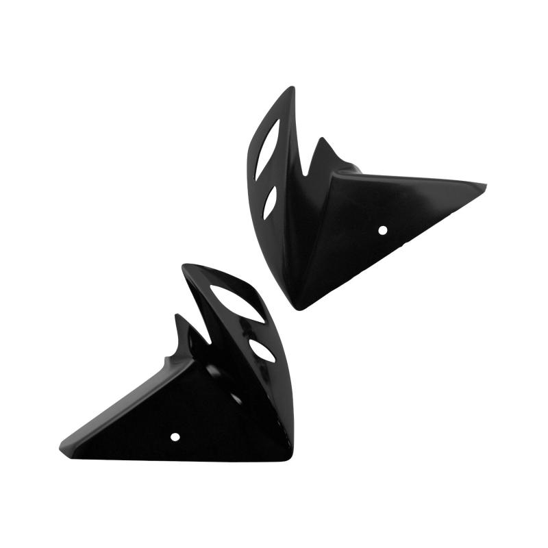 Cache fixation moteur BCD Peugeot Ludix- Blanc