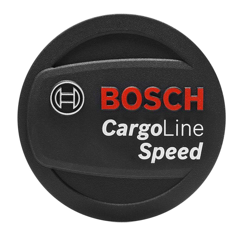 Cache habillage logo VAE Bosch rond noir/rouge - Bosch (Cargo Line Speed Gen 4)