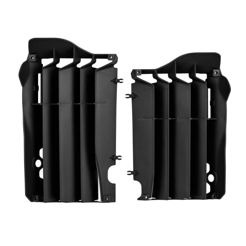 Caches de radiateur Polisport Honda CRF 250R 10-13 noir
