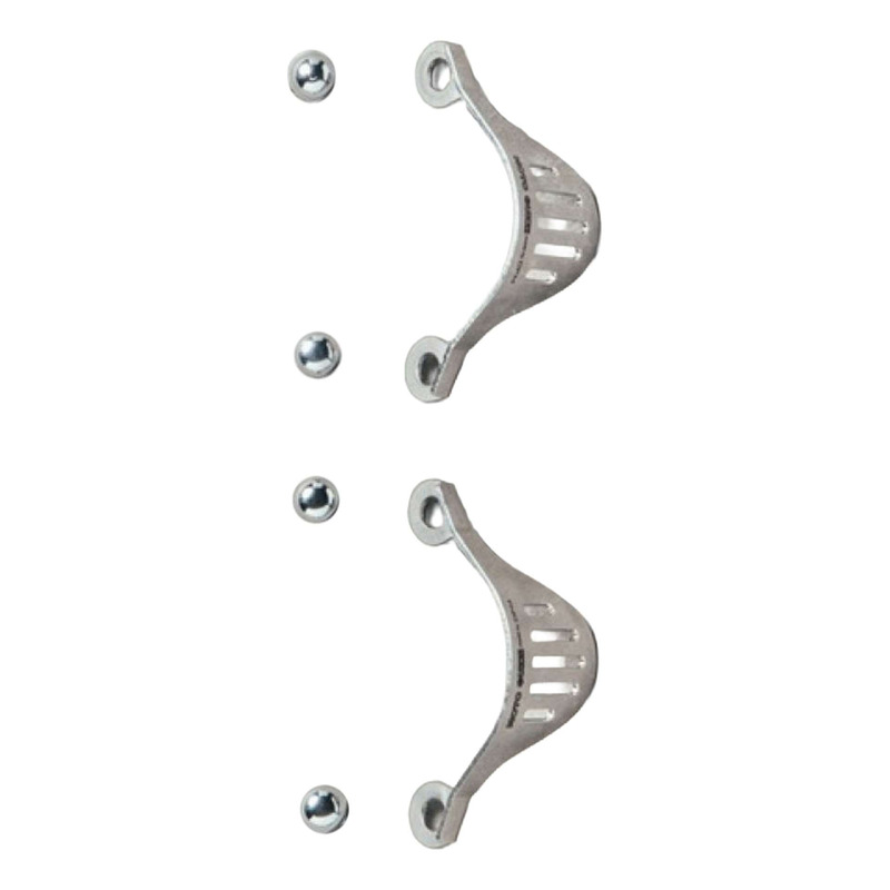 Caches décoratifs pour pipe d'admission d'origine 2B003381 Moto Guzzi V7 750 Stone 2017-20