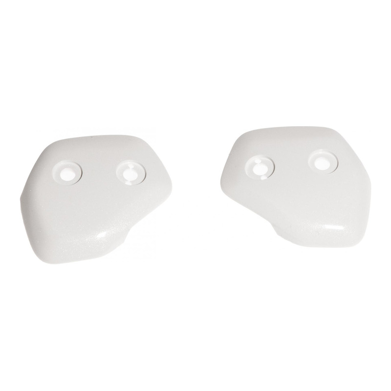 Caches latéraux Arai pour casque Tour X3 & X4 frost diamond white