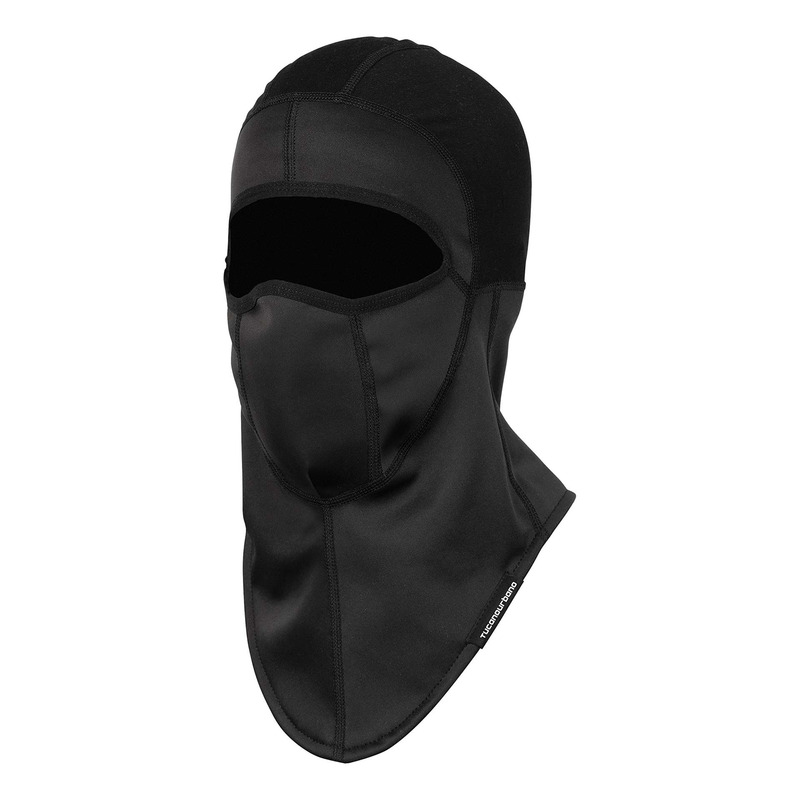 Cagoule hublot Tucano Urbano Burian pour casque jet black