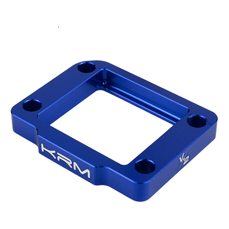 Cale d'admission V2 en aluminium de 10 mm Bleu foncé - AM6
