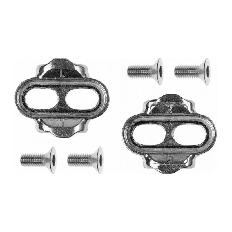 Cales VTT standards release Crankbrothers 0° argent