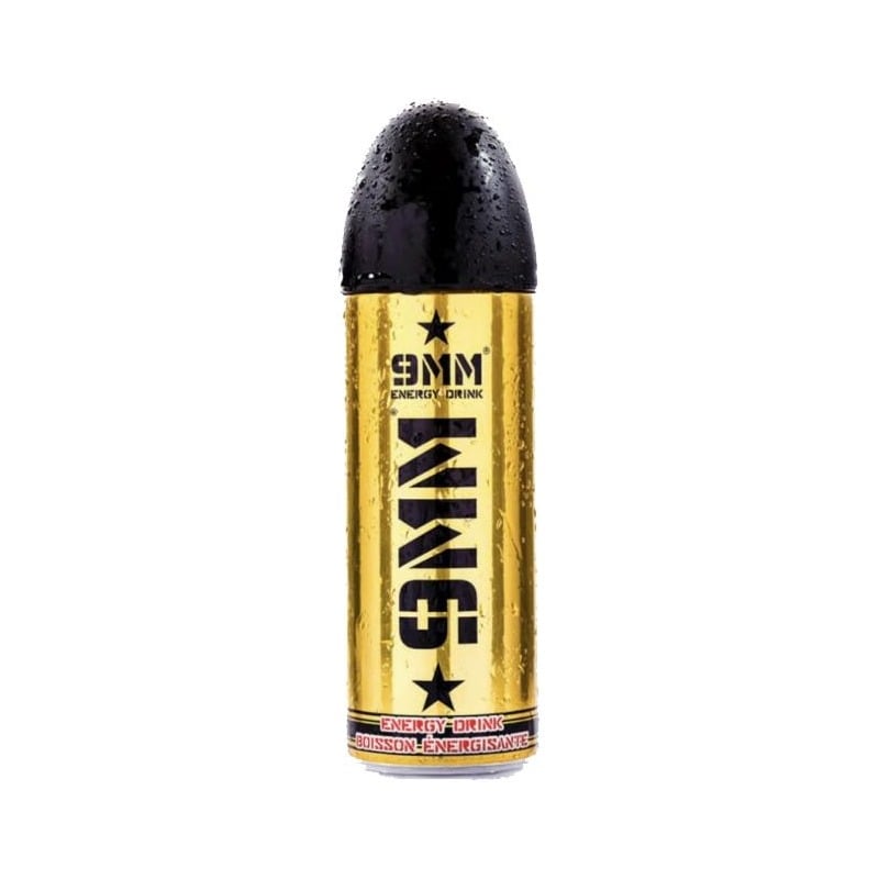 Canette 9MM energy drink "Gold" classic 250ml