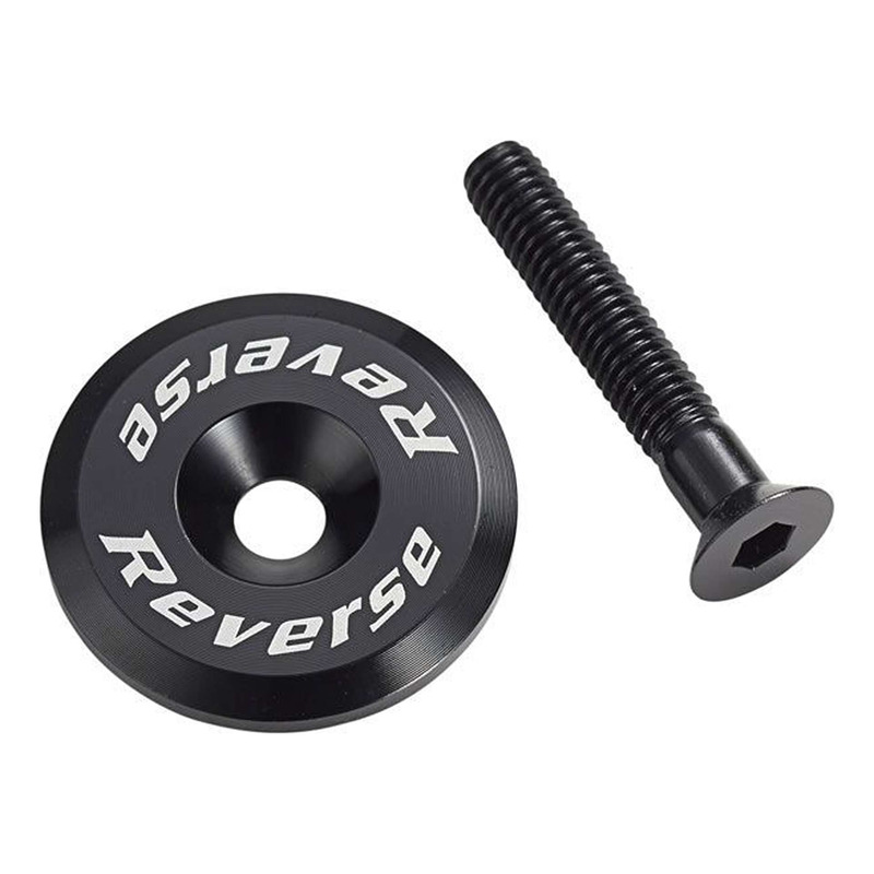 Capot de direction Reverse aluminium noir