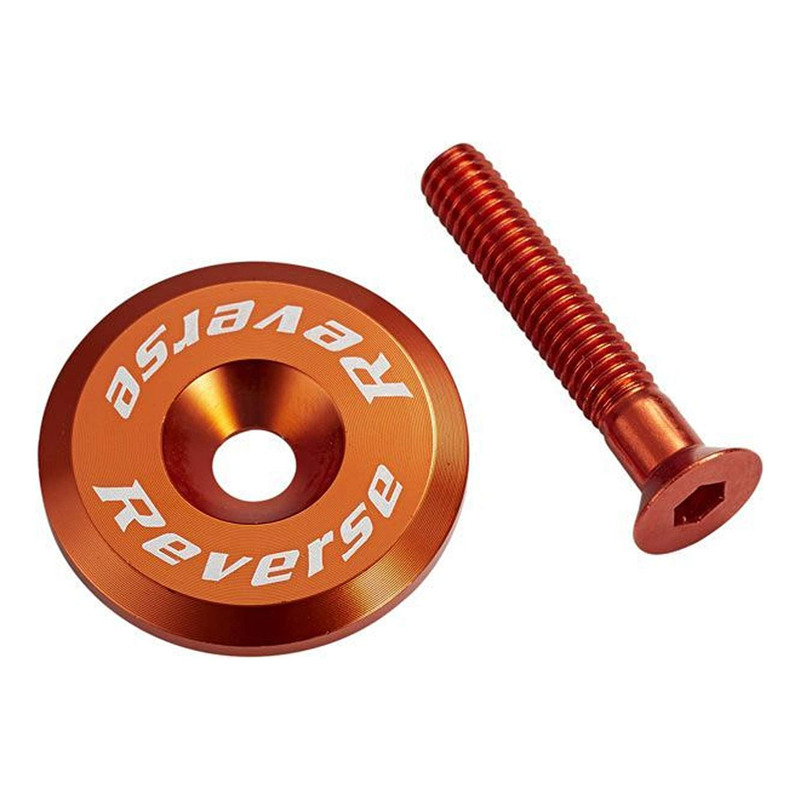 Capot de direction Reverse aluminium orange