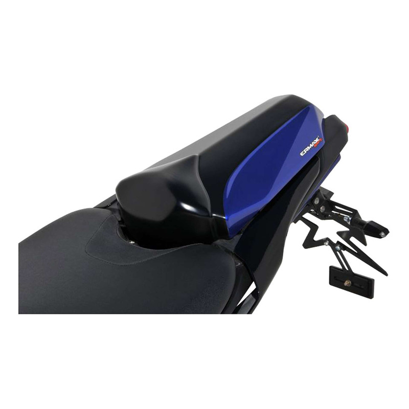 Capot de selle Ermax bleu métal/noir satin Yamaha MT-07 18-20