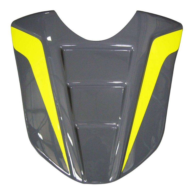Capot de selle Ermax gris/jaune (nimbus grey/jaune fluo, night fluo [BNS4]) Yamaha MT-10 16-21