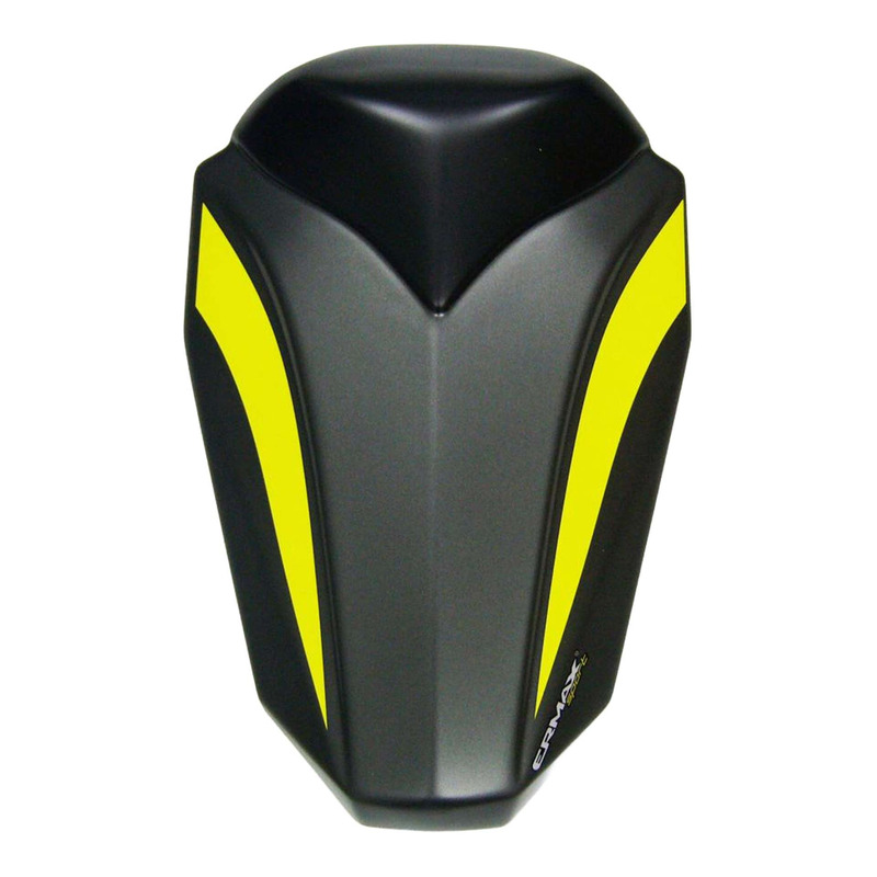 Capot de selle Ermax gris mat/jaune fluo mat Yamaha MT-07 18-20