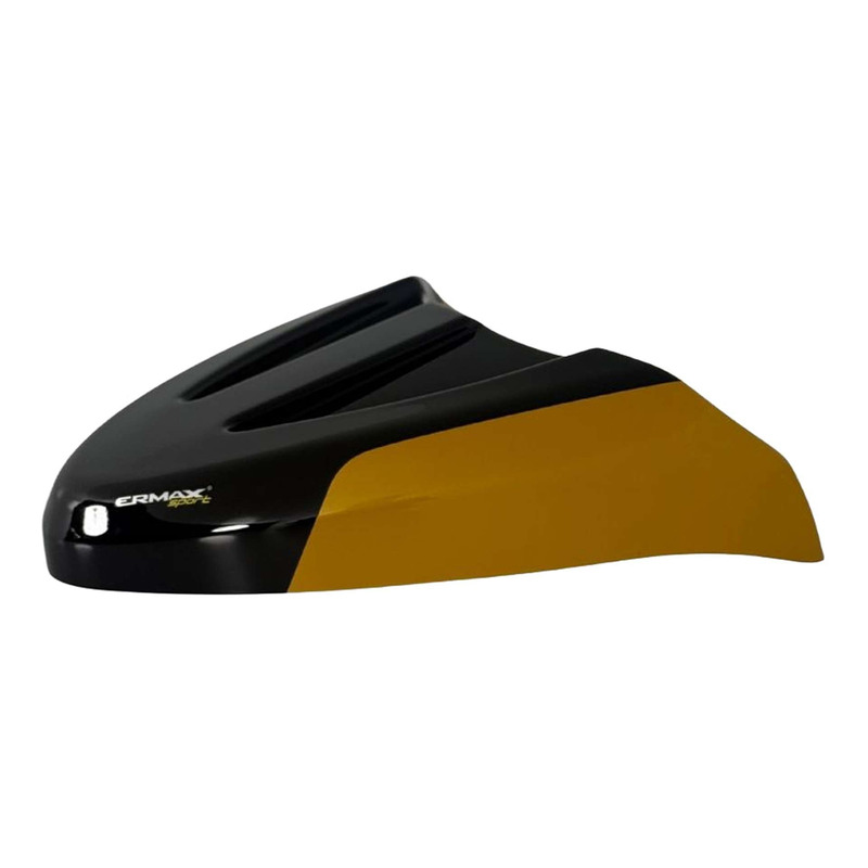Capot de selle Ermax noir/jaune (Sapphire Black, cosmic yellow) Triumph Trident 660 21-26