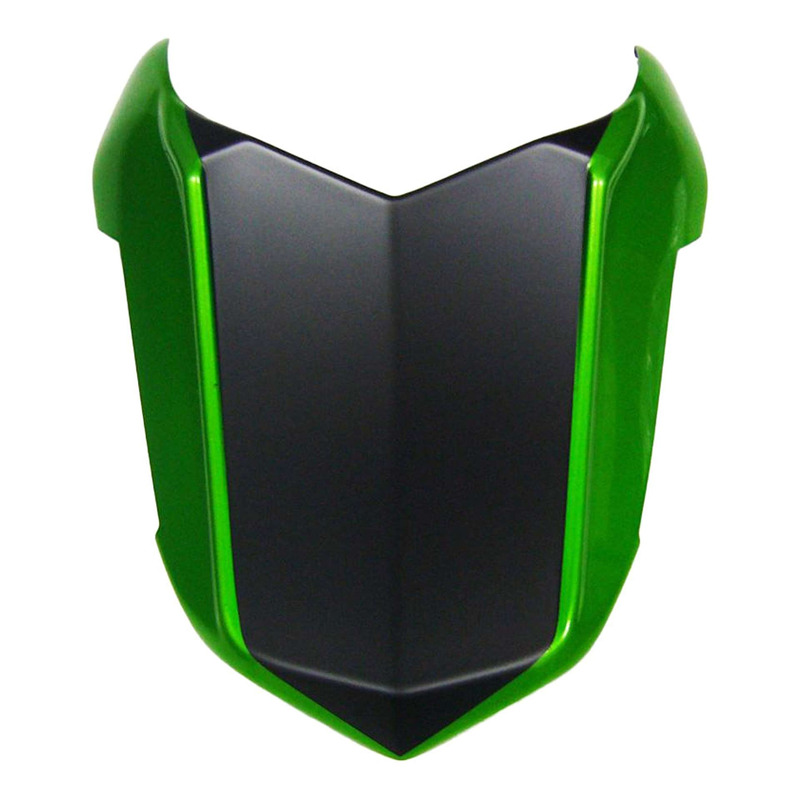 Capot de selle Ermax vert nacré/noir mat Kawasaki ER-6 N/F 12-16