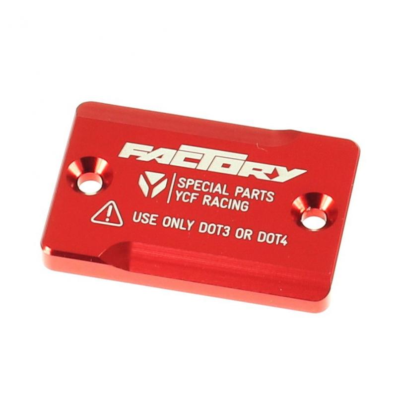 Capot maître cylindre frein avant YCF Cnc rouge