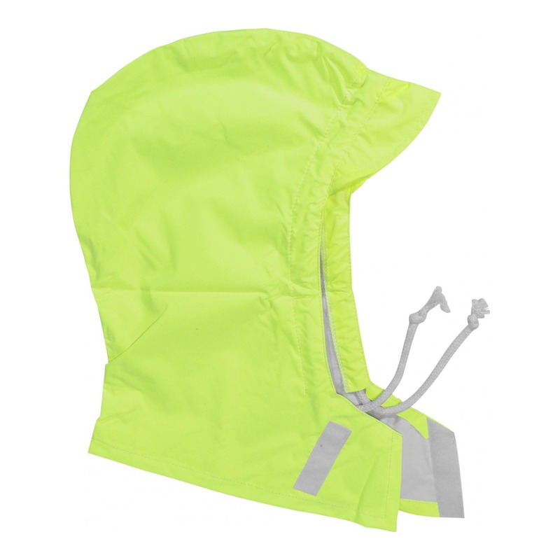 Capuche universelle contre la pluie avec visière en tissu déperlant