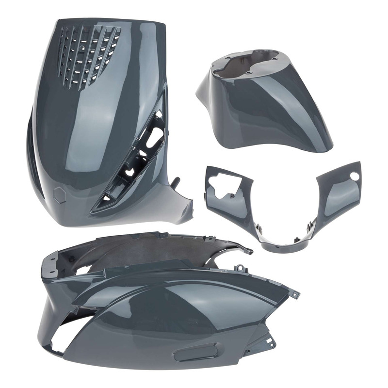 CarÃ©nage gris nardo 4 piÃ¨ces compatible Piaggio Zip 2000-