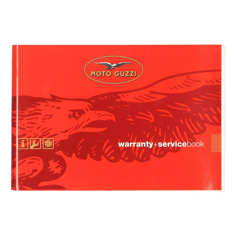 Carnet d'entretien d'origine GU00979745 Moto Guzzi