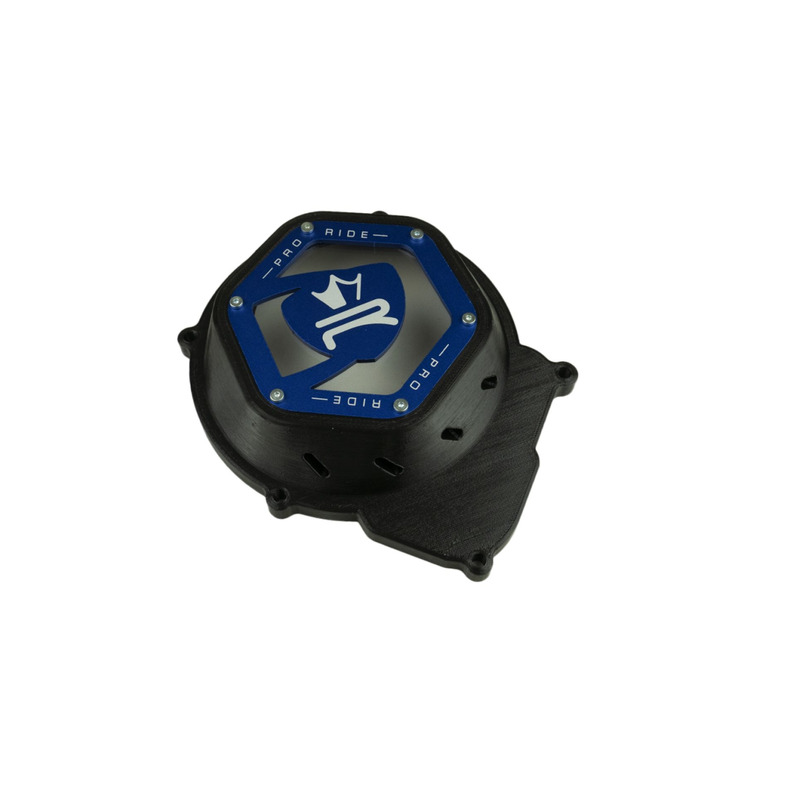Carter d‘allumage KRM réversible noir/bleu foncé AM6