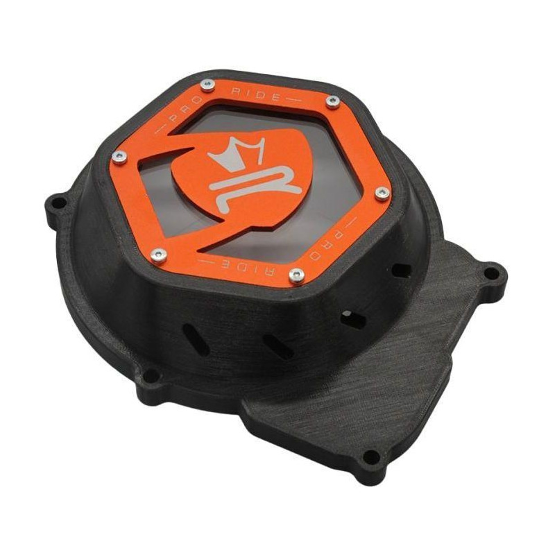 Carter d‘allumage KRM réversible noir/orange AM6