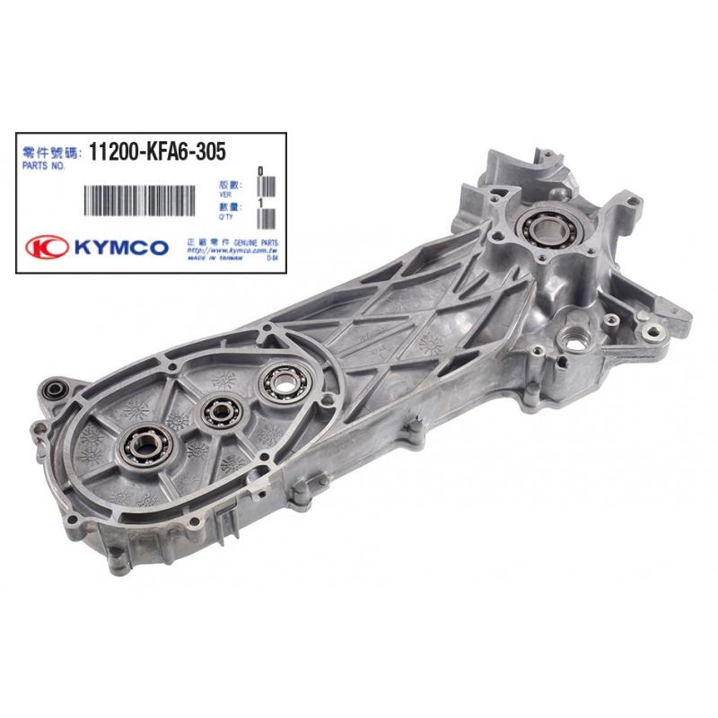 Carter moteur coté variateur Kymco Agility/Super 8 11200-KFA6-305