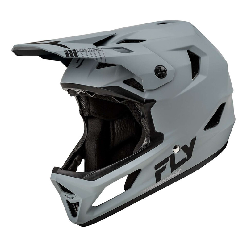 Casque BMX enfant Fly Racing Rayce Gris/Noir