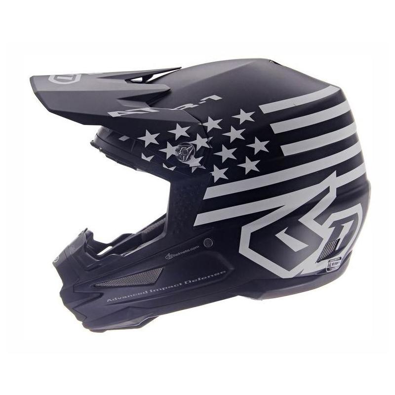 Casque cross 6D ATR-1 Tactical noir- S