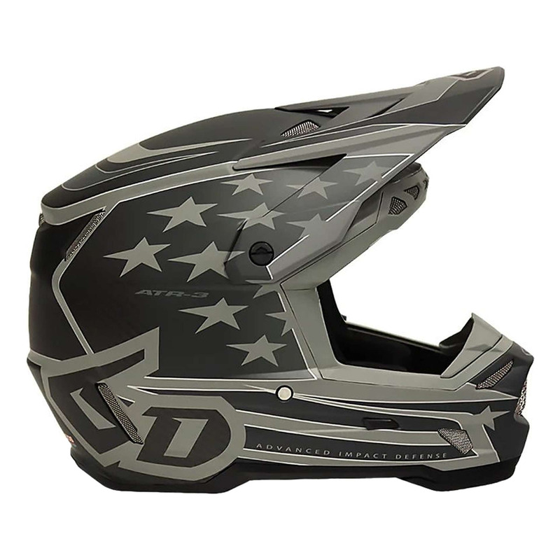 Casque cross 6D ATR-3 Patriot matt black