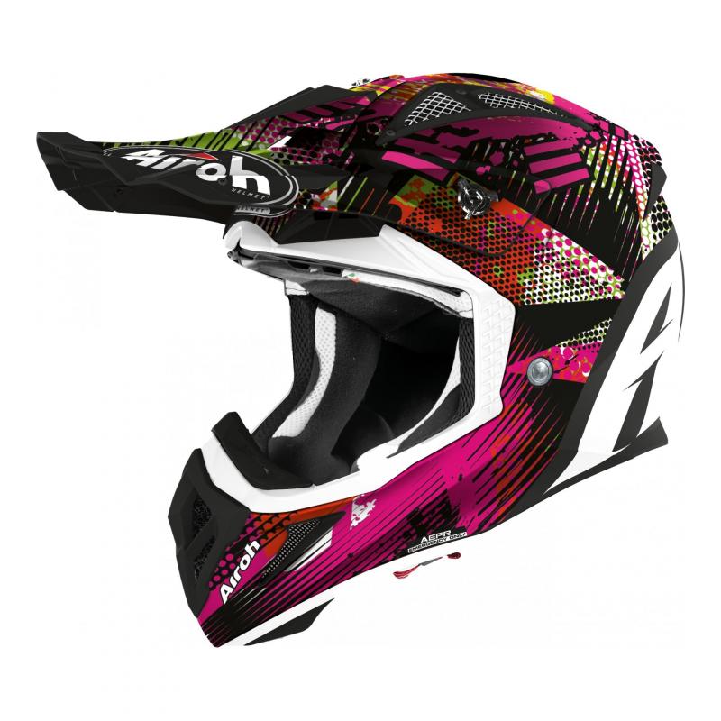 Casque cross Airoh Aviator Ace Insane mat- XS