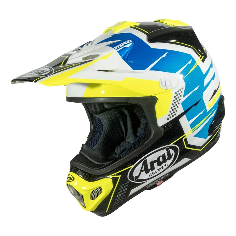 Casque cross Arai MX-V Evo Stingray jaune