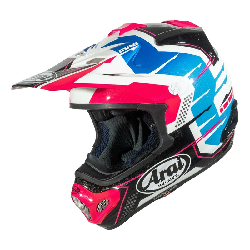 Casque cross Arai MX-V Evo Stingray rose