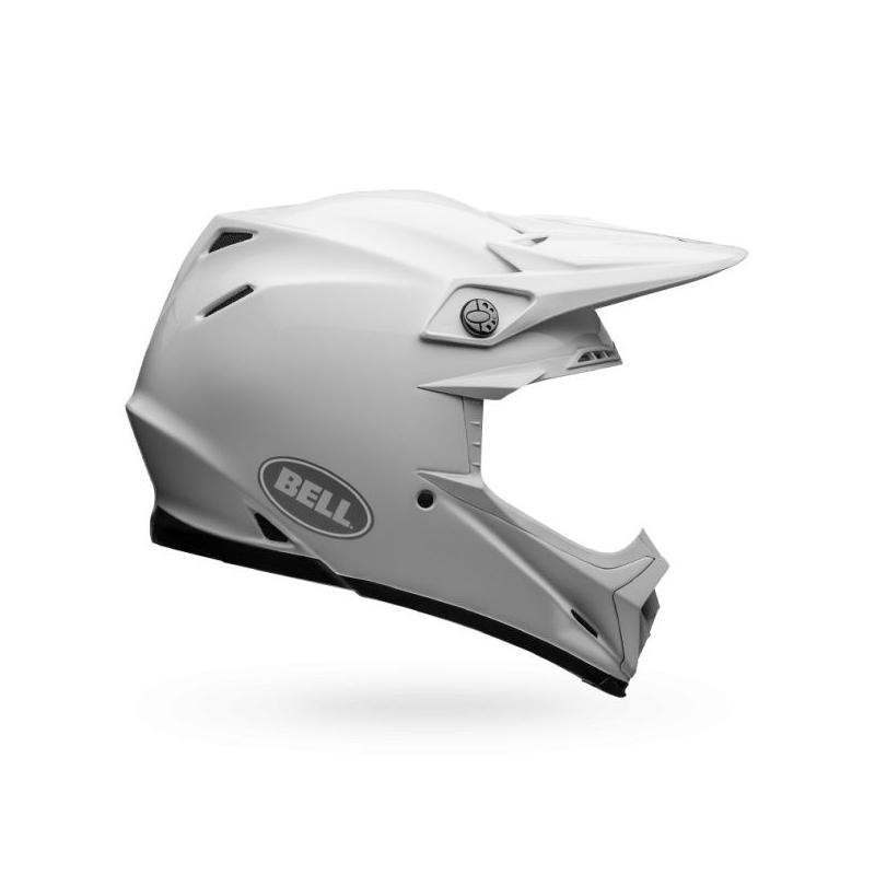 Casque cross Bell CARBON FLEX SOLID blanc- XS