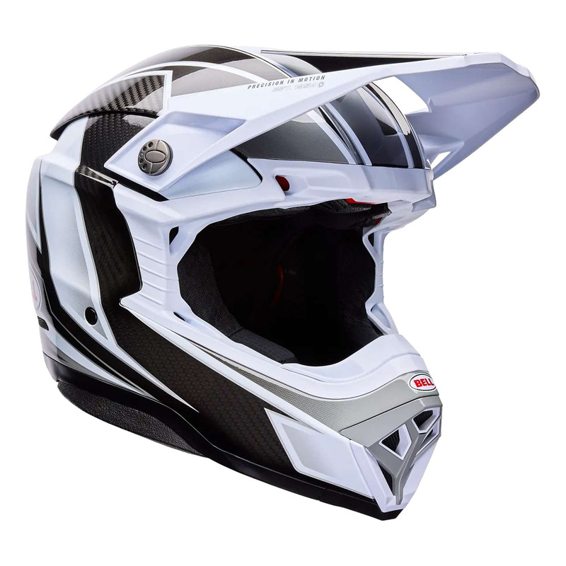 Casque cross Bell Moto-10 Spherical Grid white/black/grey