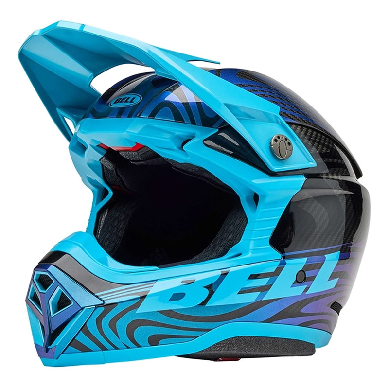 Casque cross Bell Moto-10 Spherical Mips Cortex gloss blue