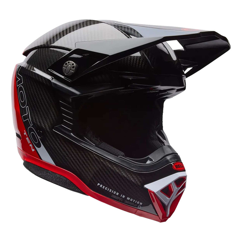 Casque cross Bell Moto-10 Spherical Strike red