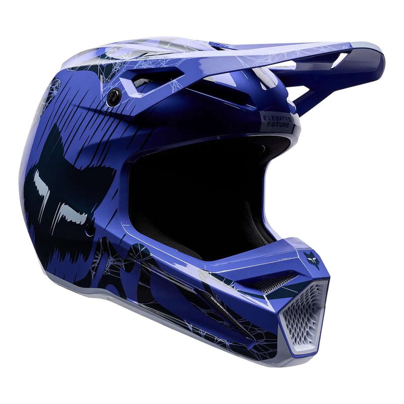 Casque cross enfant Fox Racing V1 Diffuse dark purple
