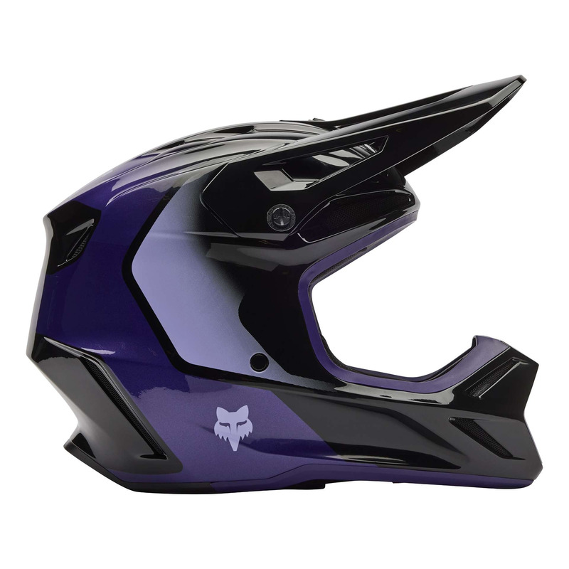 Casque cross enfant Fox Racing Youth V3 Spire black/purple-