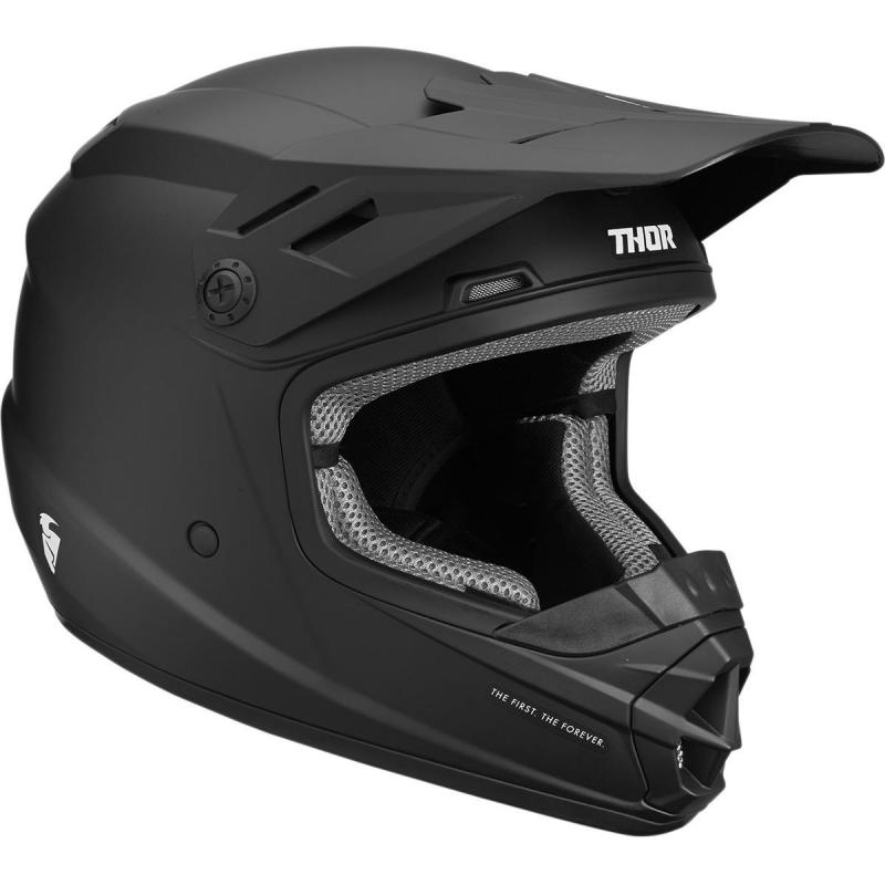 Casque cross enfant Thor Sector noir mat- S