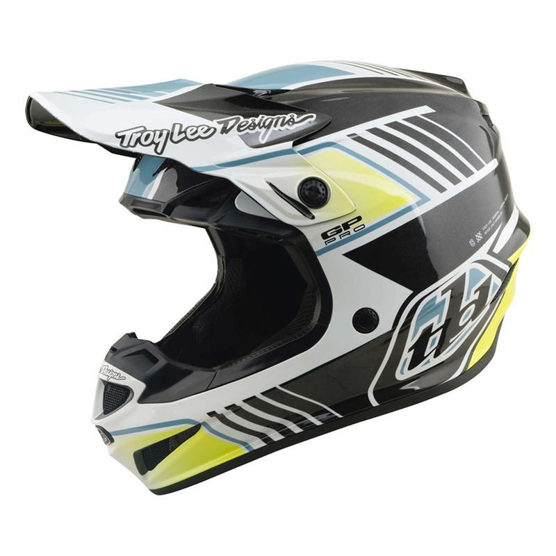 Casque cross enfant Troy Lee Designs GP Pro MIPS Segment gris