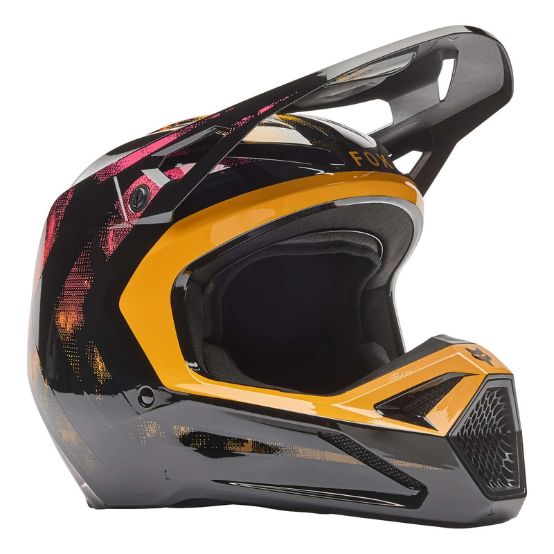 Casque cross Fox Racing V1 Kairos tangerine