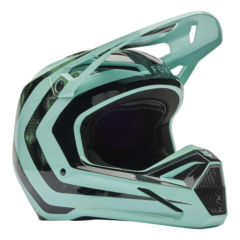 Casque cross Fox Racing V1 Kairos turquoise