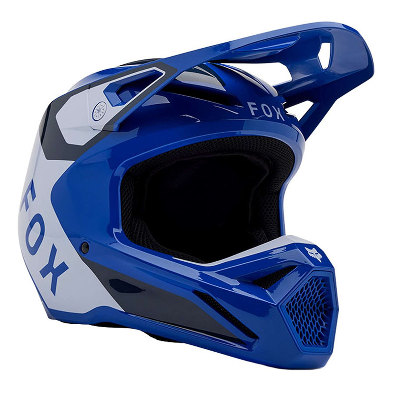 Casque cross Fox Racing V1 Lean blue