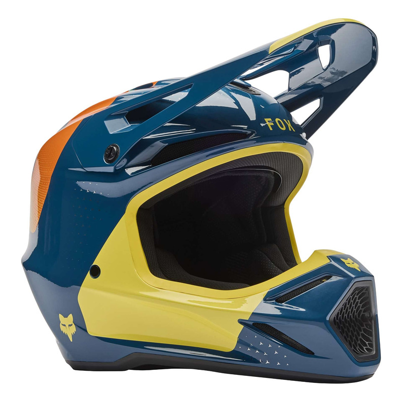 Casque cross Fox Racing V3 Tine twilight