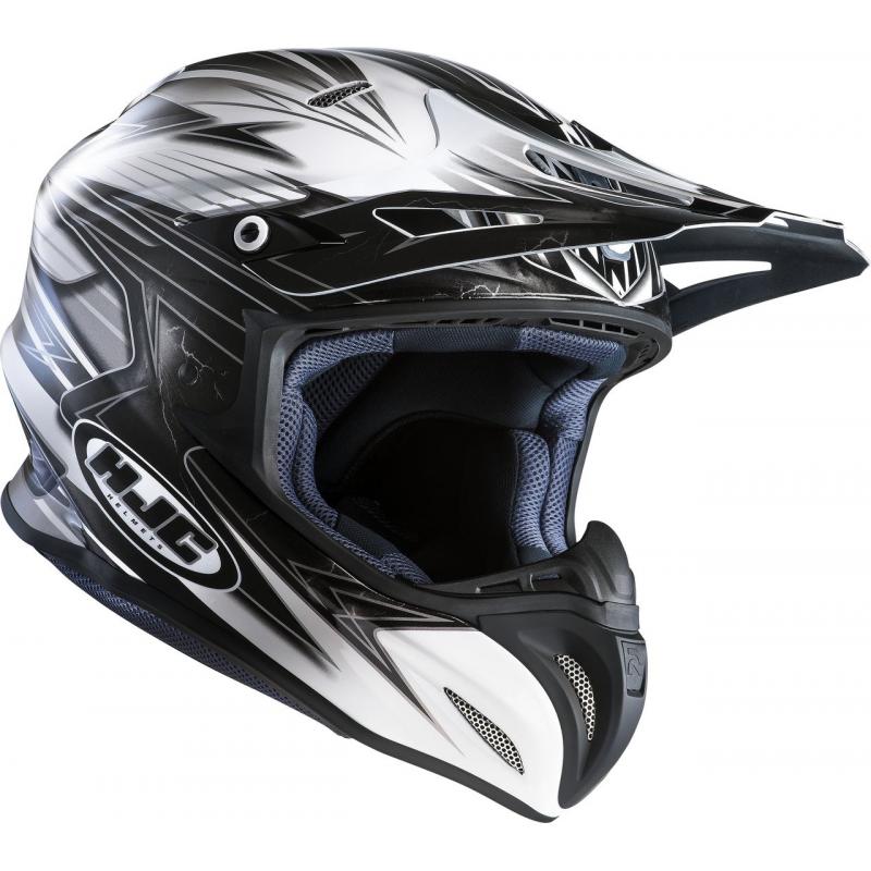 Casque cross HJC RPHA X SILVERBOLT MC5 Noir/Gris- XS