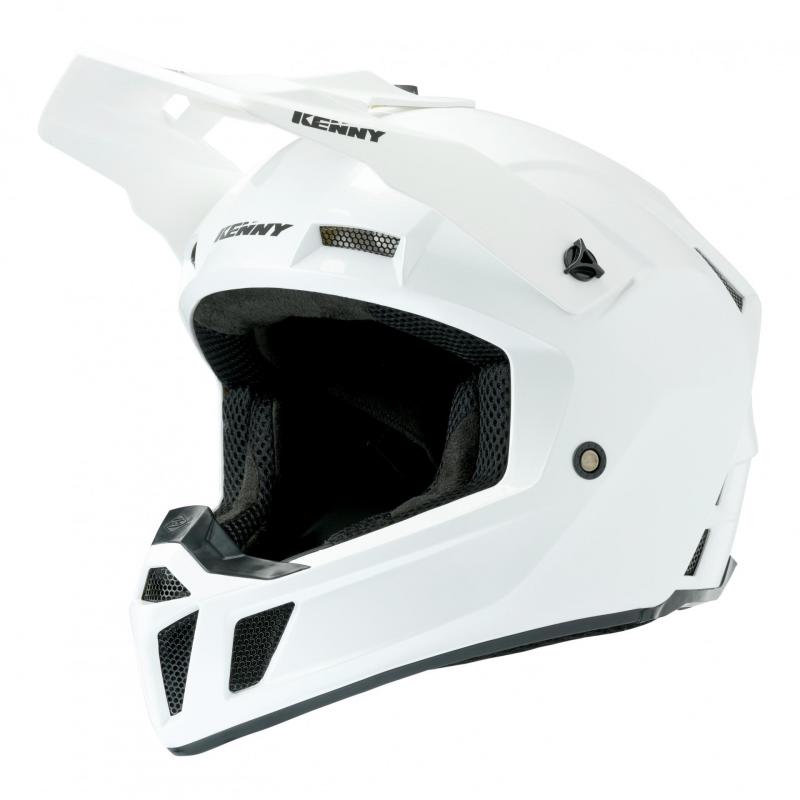 Casque cross Kenny Performance 2020 Solid blanc