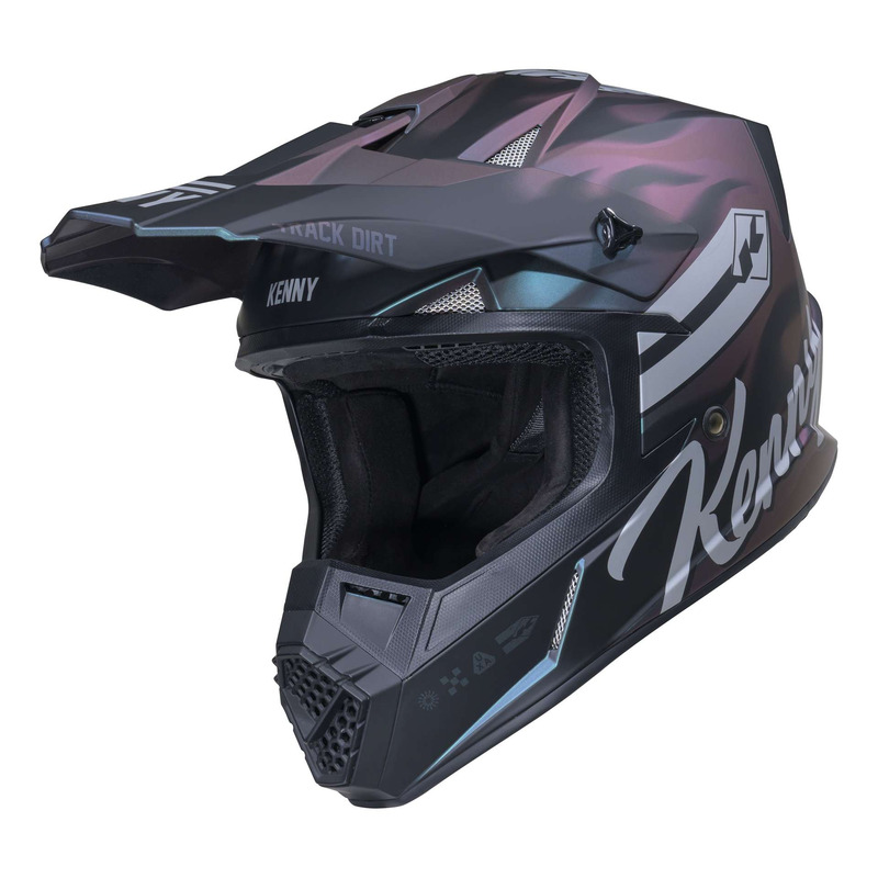 Casque cross Kenny Track Graphic + Dirt- S
