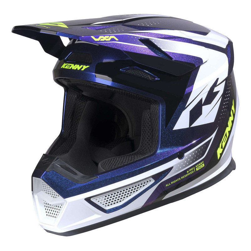 Casque cross Kenny Track Graphic + Focus night diamond