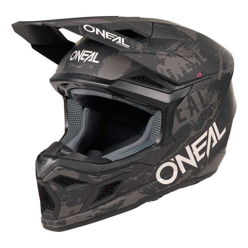Casque cross O’Neal 3SRS Acid V27 black/gray