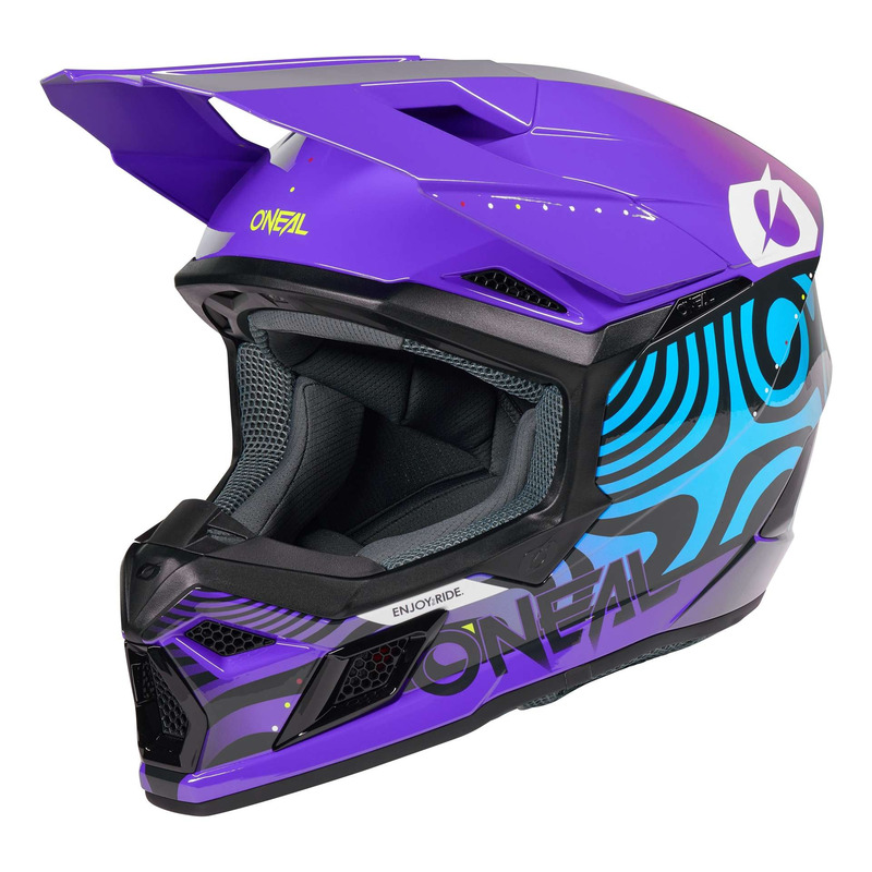 Casque cross O’Neal 3SRS Nova V27 purple