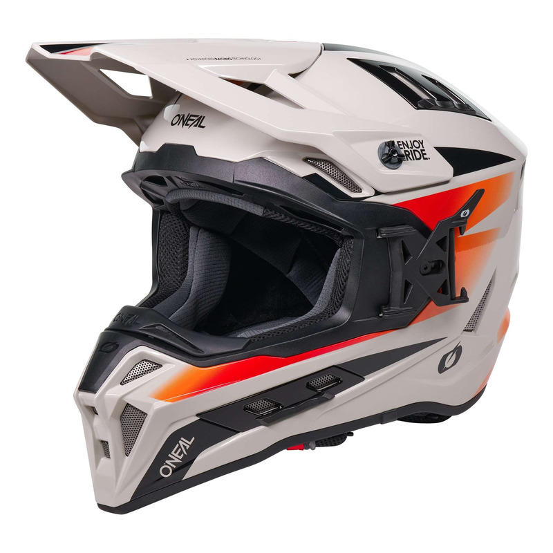 Casque cross O’Neal EX-SRS Magma gray/orange